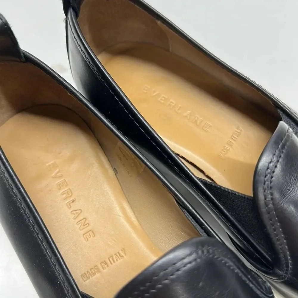 Black Slip-On Women's Shoes - Picture 6 of 12